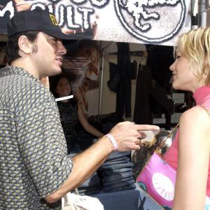 Josie Davis and Scott Baio