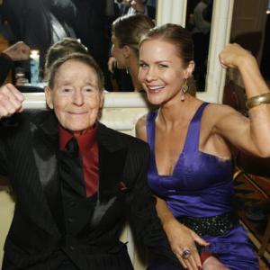 Josie Davis and Jack LaLanne