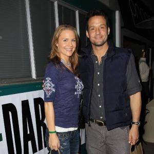 Josie Davis and Josh Hopkins
