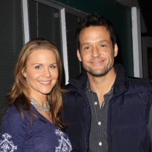 Josie Davis and Josh Hopkins