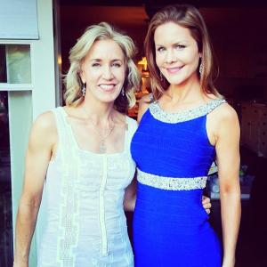 Josie Davis and Felicity Huffman