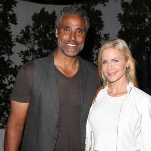 Josie Davis and Rick Fox