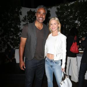 Josie Davis and Rick Fox