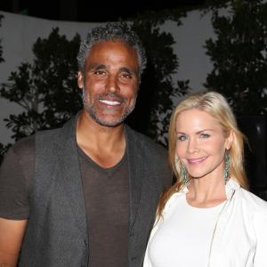 Josie Davis and Rick Fox