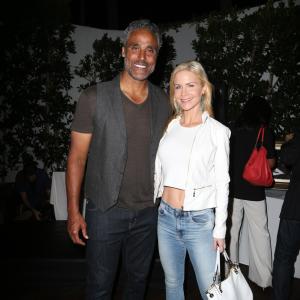 Josie Davis and Rick Fox