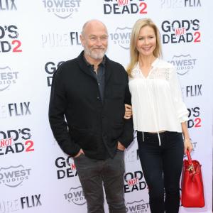 Josie Davis and Corbin Bernsen