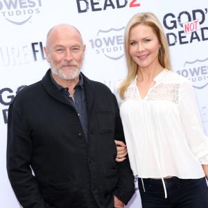 Josie Davis and Corbin Bernsen