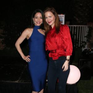Josie Davis and Emmanuelle Vaugier