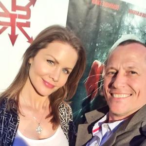 Josie Davis and Corin Nemec