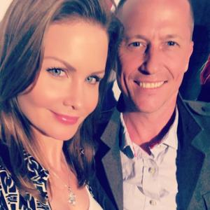 Josie Davis and Corin Nemec