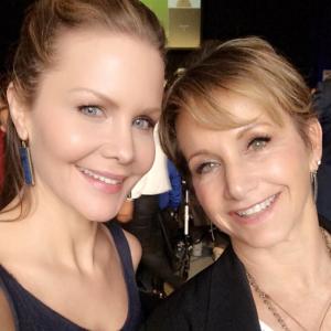 Josie Davis and Gabrielle Carteris
