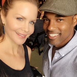 Josie Davis and Jason George