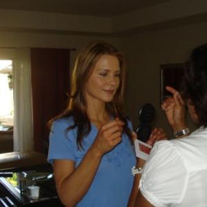 On set