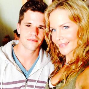 Josie Davis and Charlie Carver