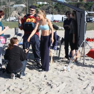 On set