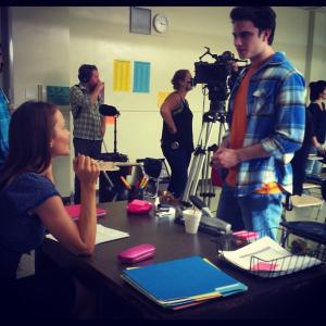 On set