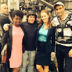 On set