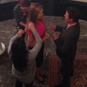 On set
