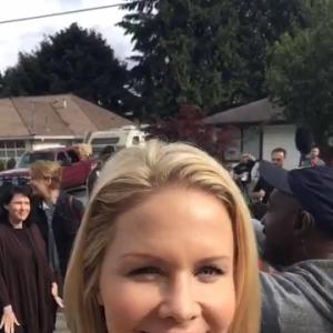 On set
