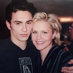 Josie Davis and James Franco