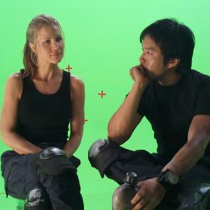 On set
