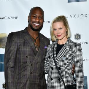 Josie Davis and Vernon Davis