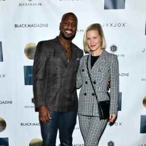 Josie Davis and Vernon Davis