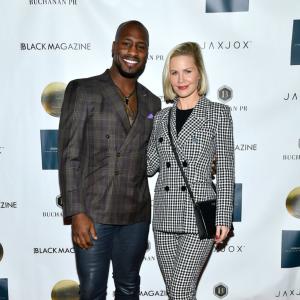 Josie Davis and Vernon Davis