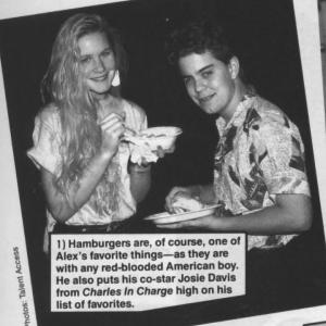 Josie Davis and Alexander Polinsky