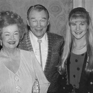 Josie Davis, Roy Rogers and Dale Evans