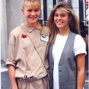 Josie Davis and Nicole Eggert