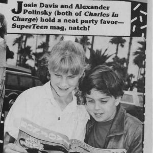 Josie Davis and Alexander Polinsky