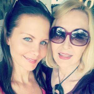 Josie Davis with Mom