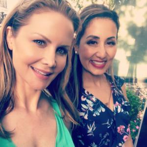 Josie Davis and Reha Zamani