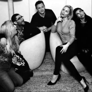 Josie Davis, Tom Malloy, Charlie Shrem, Sonia Raphael and Courtney Marie Shrem
