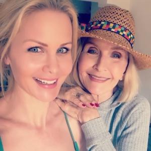 Josie Davis with mom