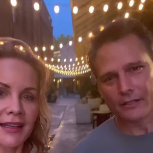 Josie Davis and Robert Garretson