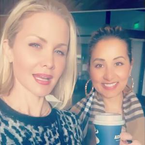 Josie Davis and Reha Zamani
