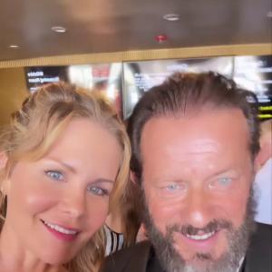 Josie Davis and Costas Mandylor